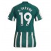 Manchester United Raphael Varane #19 Borta matchtröja Dam 2023-24 Kortärmad Billigt
